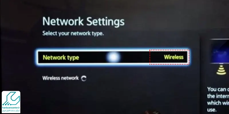 اتصال تلویزیون sony به اینترنت توسط تکنولوژی وایرلس