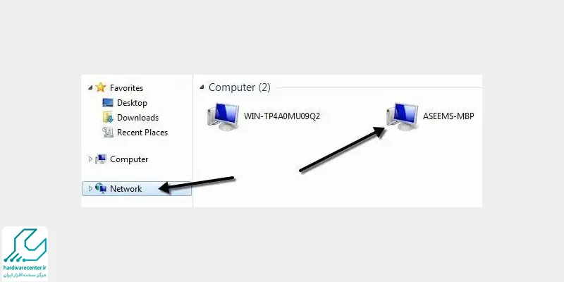 transfar فایل از mac به pc